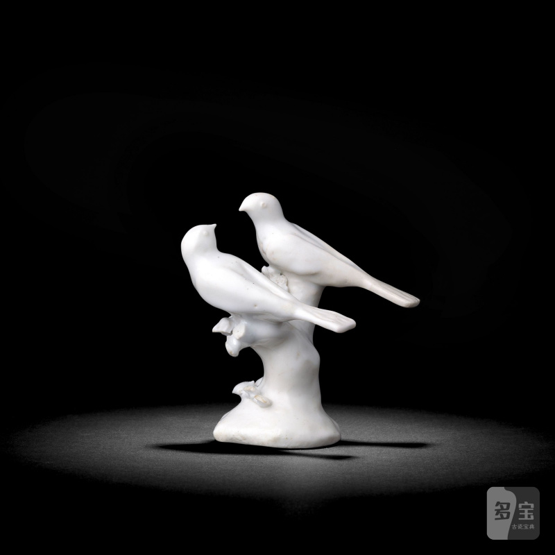 An important documentary Derby white model of two birds, dated 1751 - 图4